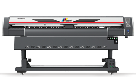 User-friendly eco-solvent printer for banner and sticker production
