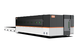 Large-format fiber laser cutting machine for sheet metal production