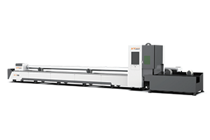 Fiber laser cutting machine for metal pipe and round tube cutting