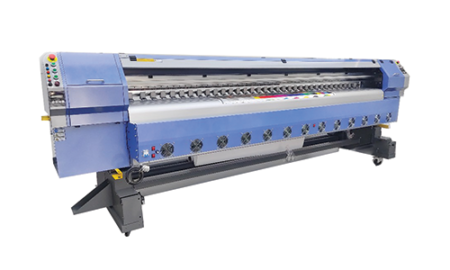 Reliable solvent printer for entry-level printing production
