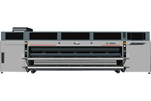 High-production UV digital inkjet printer for flexible signage and advertising material