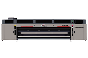 High-speed production large-format UV inkjet printer
