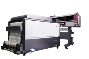 Wide-application DTF printer for sticker and garments