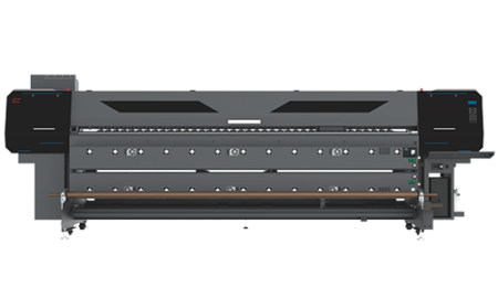 High-production eco-solvent printer for flexible media and signage printing