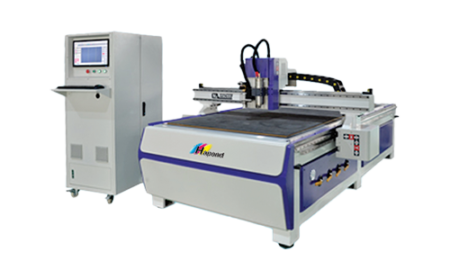 User-friendly router machine for signage and woodworking finishing