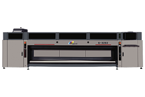 UV digital inkjet printer for continuous media printing