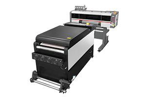UV DTF printer with gold and special effect for heat-press printing