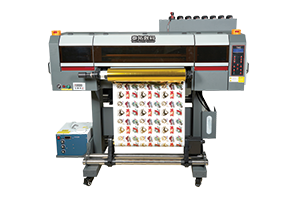 Gold-foil UV DTF printer for premium label and packaging printing