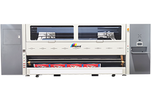 Large-production double-sided sublimation printer for fabric and textile printing