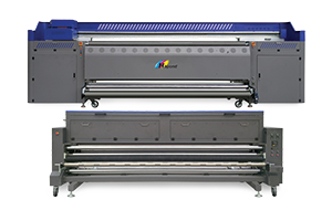 High-speed sublimation printer for fabric and spotware printing
