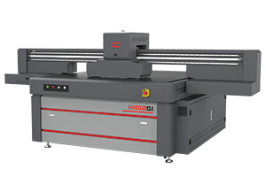 Mid-range UV flatbed inkjet printer for signage printing